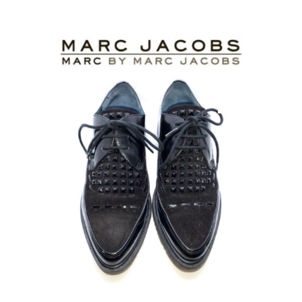 MARC JACOBS Studded Leather/Suede Oxford Creeper NWOB (RARE)
